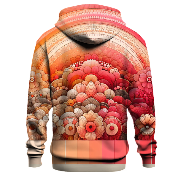 Coral Bloom Hoodie