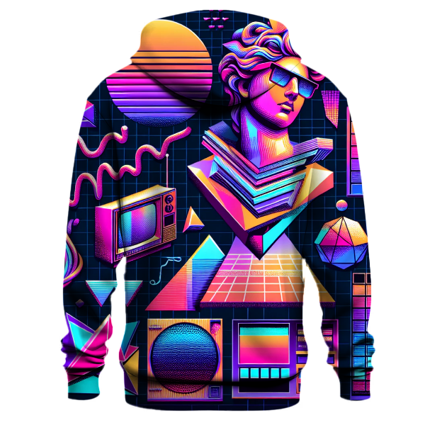 Vaporwave Visions Design Hoodie