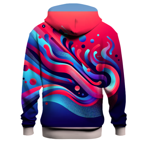 Vivid Dreamscape Gradient Hoodie