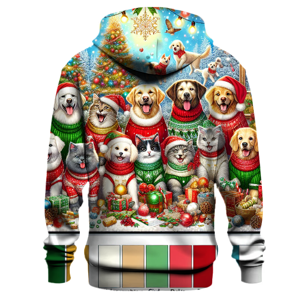 Jolly Christmas Tails Hoodie