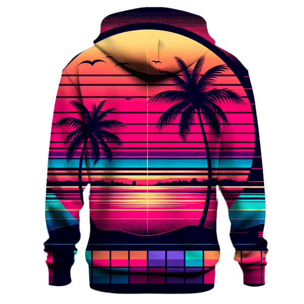 Colorful Synthwave Skies Hoodie