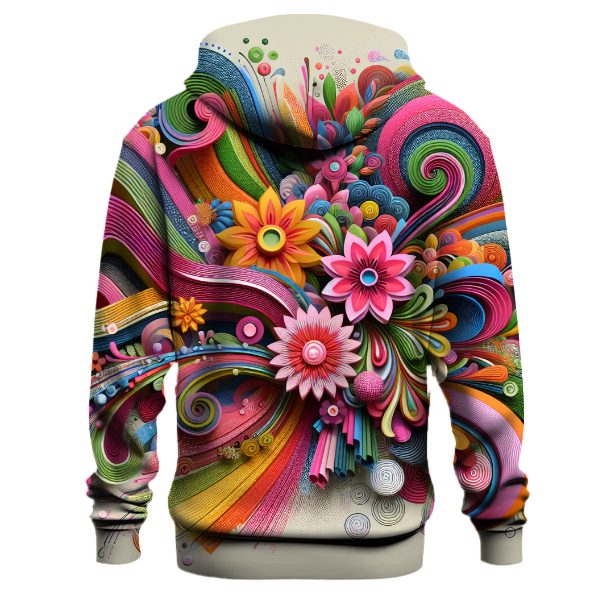 Floral Burst Hoodie