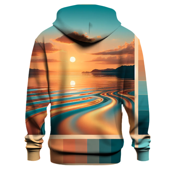 Sunset Lagoon Tranquility Hoodie