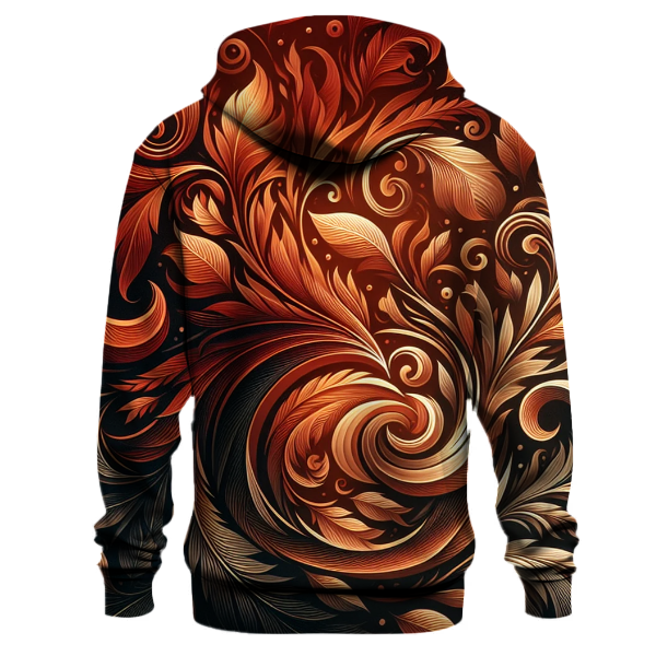 Rustic Flame Hoodie
