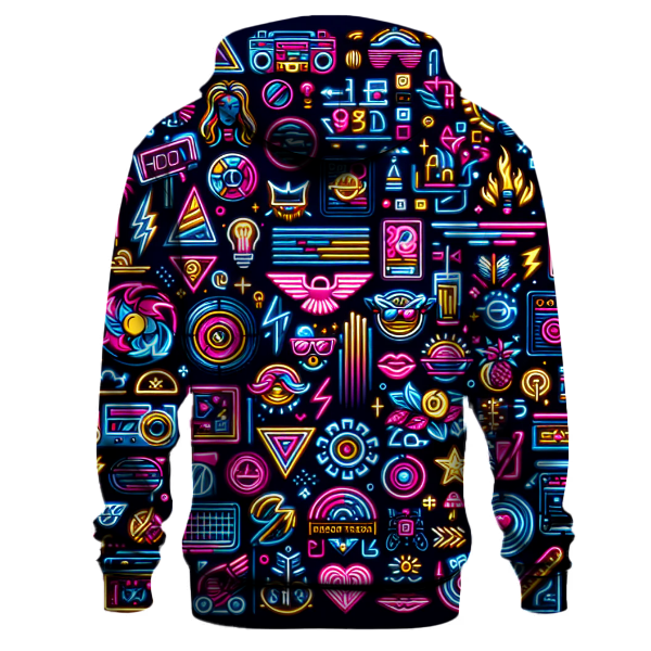 Neon Sign Dreams Hoodie