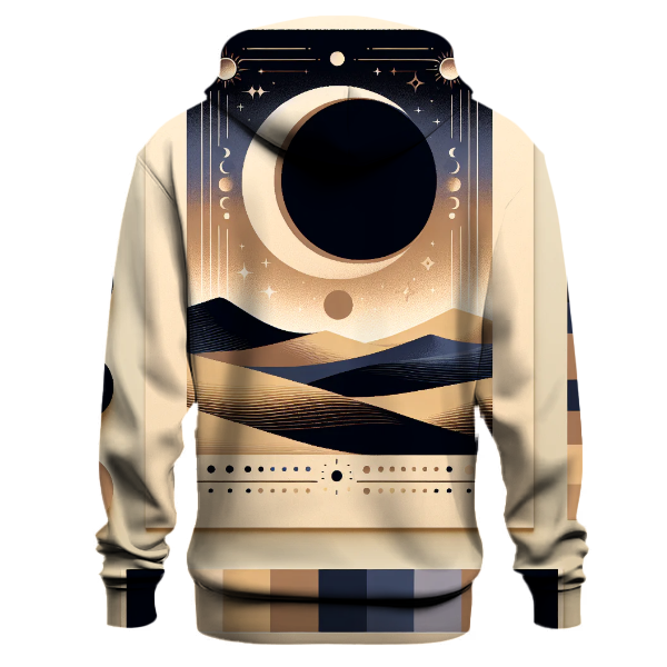 Eclipse Over Desert Hoodie