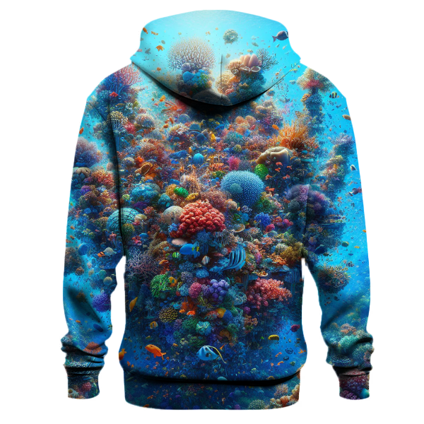 Oceanic Symphony of Colors Hoodie