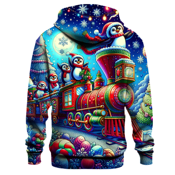 Holiday Penguin Express Hoodie