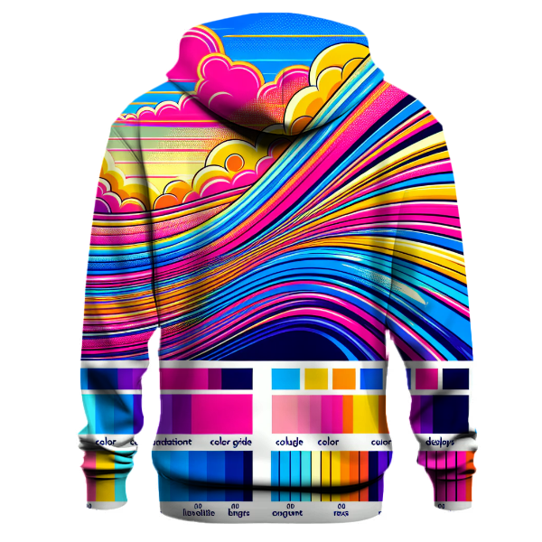 Retro Colorful Spectrum Hoodie