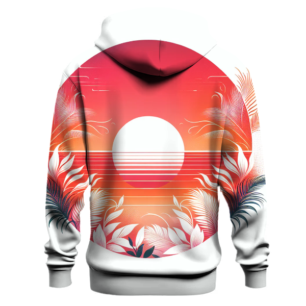 Flamingo Sunset Fade Hoodie