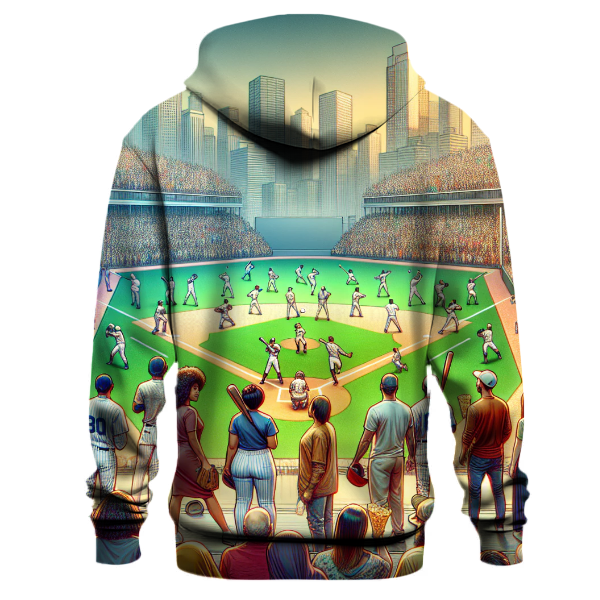 Baseball Spirit Celebration Hoodie