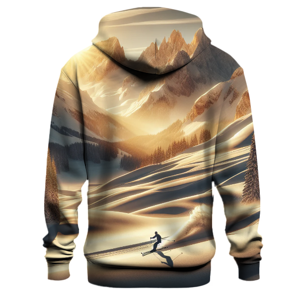 Skiing Solitude Hoodie
