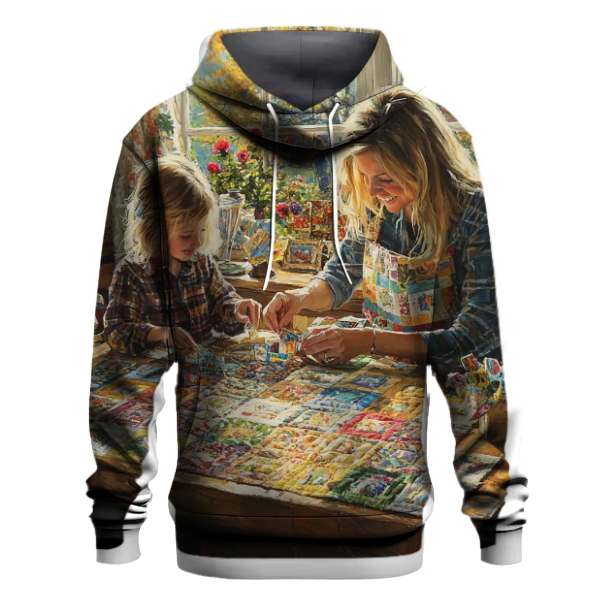 The Quilt of Memories A Mothers Heartfelt Love Hoodie