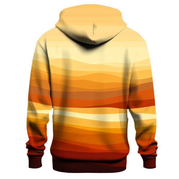 Rustic Glow Gradient Hoodie