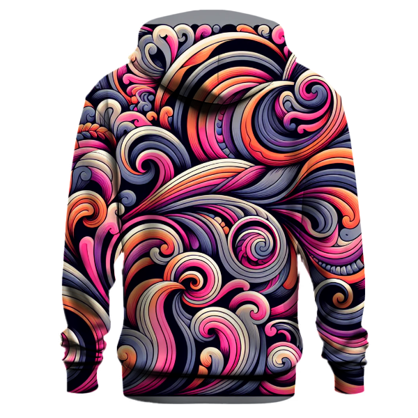 Funky 70s Abstract Hoodie