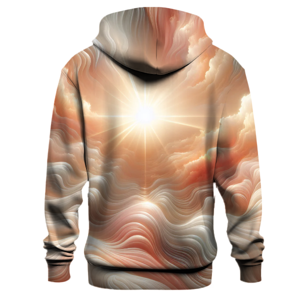 Peachy Sunrise Delight Hoodie