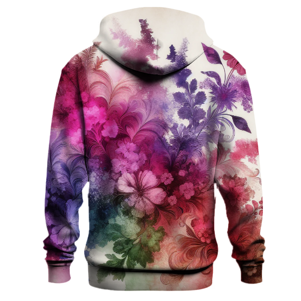Artful Garden Blooms Hoodie