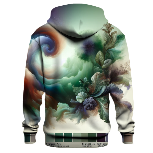 Mystical Forest Hues Hoodie