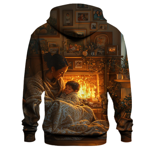 The Echo of Kindness A Mothers Gentle Wisdom Hoodie