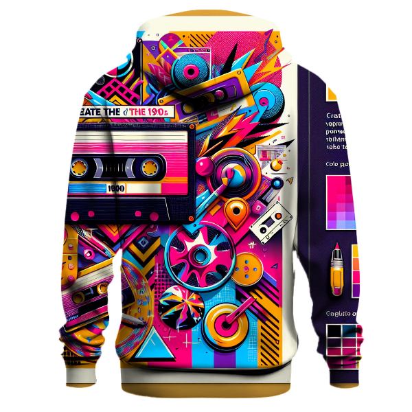 Retro 80s Vibe Hoodie