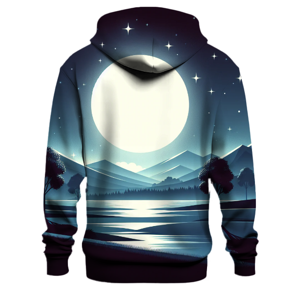 Mysterious Moonlit Night Hoodie