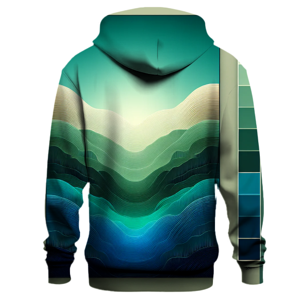 Mountain Horizon Gradient Hoodie