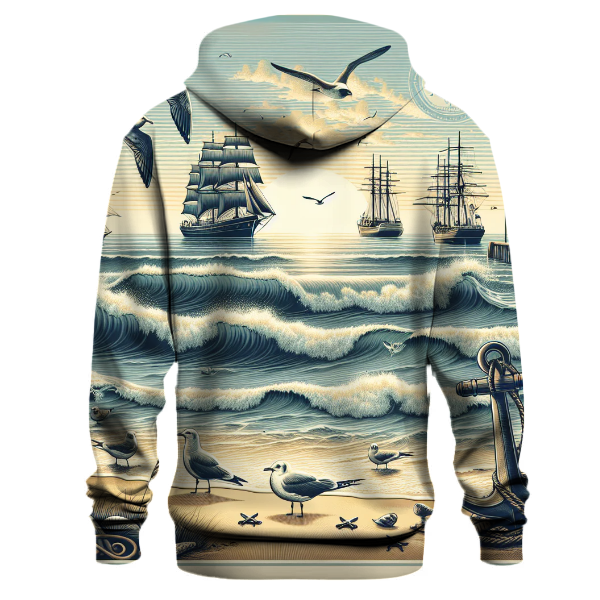 Nautical Seaside Escape Hoodie