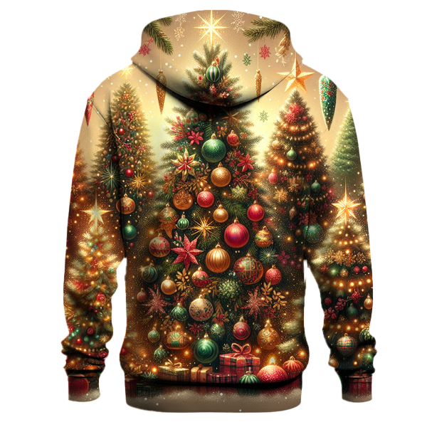 Cheerful Christmas Trees Hoodie