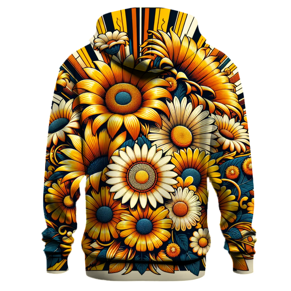 Sunburst Flower Fields Hoodie