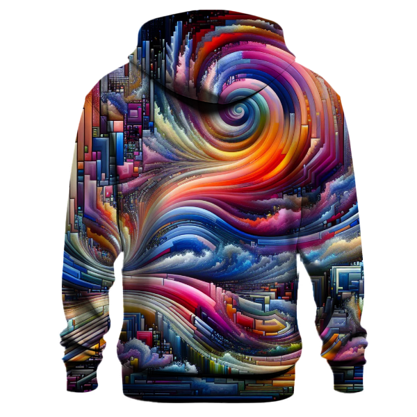 Digital Dreamscape Design Hoodie