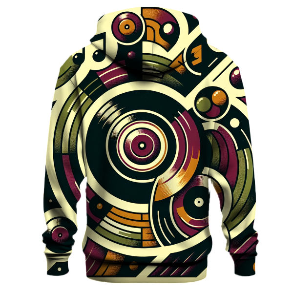 Vintage Vinyl Record Love Hoodie