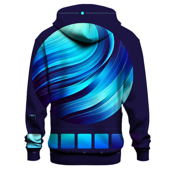 Indigo Splash Hoodie