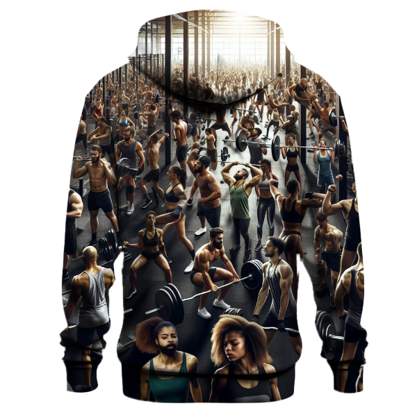 Gym Motivation Strength Hoodie