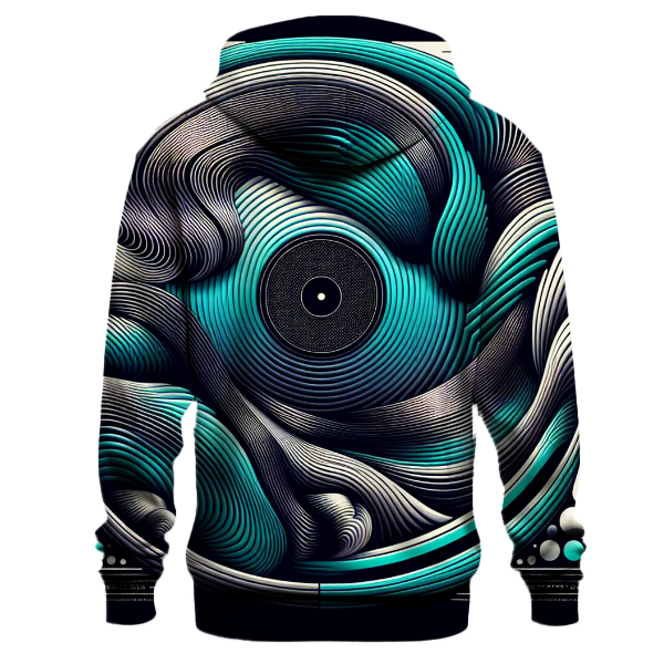 Vinyl Vibe Waves Hoodie