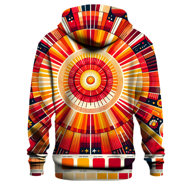 Sunburst Rainbow Rays Hoodie