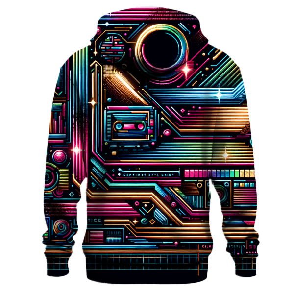 Futuristic Groove Hoodie