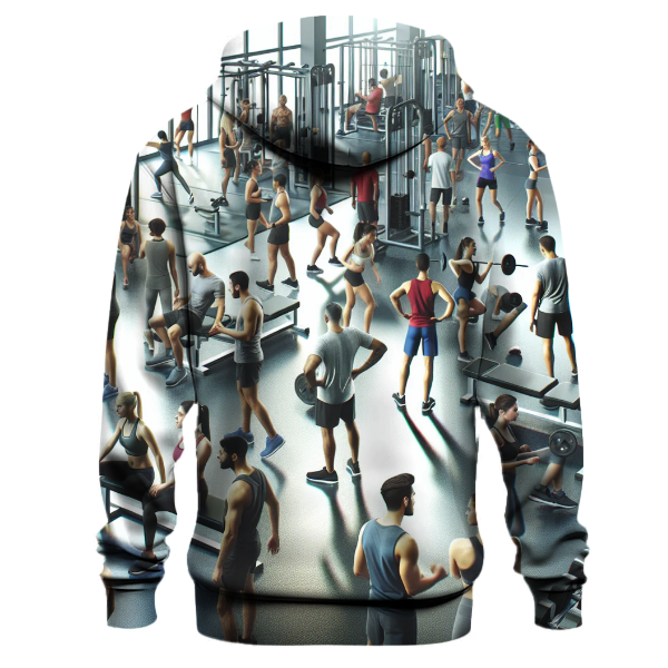 Motivational Fitness Spirit Hoodie