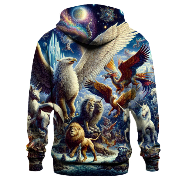 Fabled Creatures Gathering Hoodie