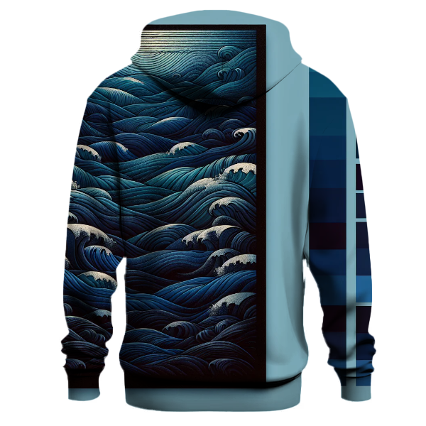Midnight Ocean Surge Hoodie