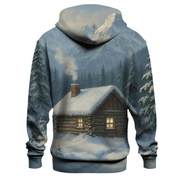 Snow-Capped Cabin Escape Hoodie