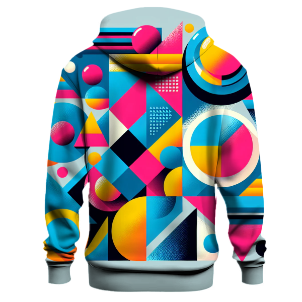 Bright Geometric Funk Hoodie