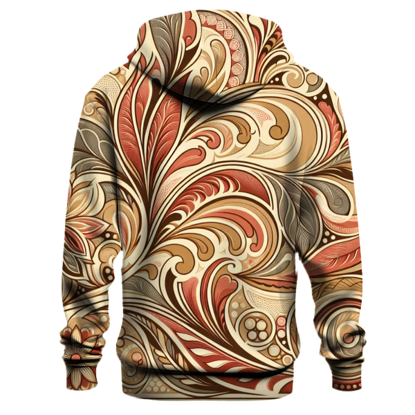 Paisley Retro Rhythm Hoodie
