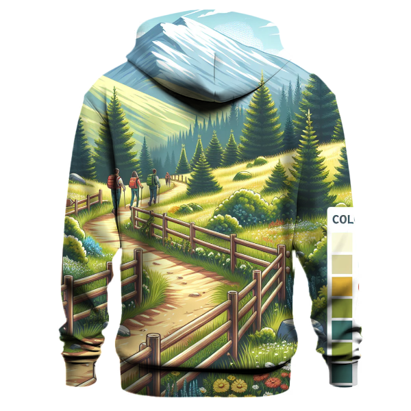 Hiking Mountain Trails Hoodie