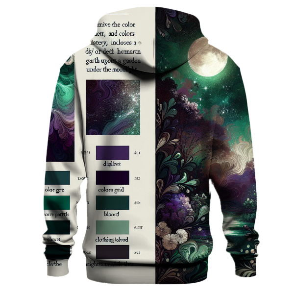 Midnight Garden Stroll Hoodie