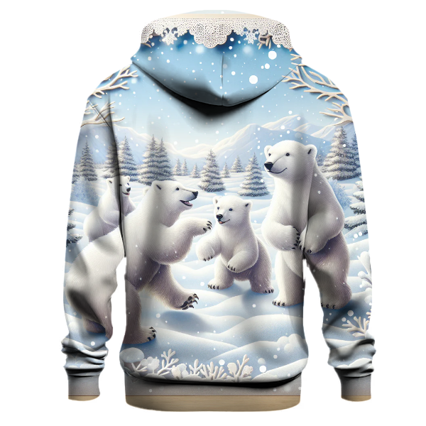 Joyful Polar Bears Hoodie
