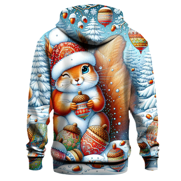 Nutty Squirrel's Christmas Adventure Hoodie