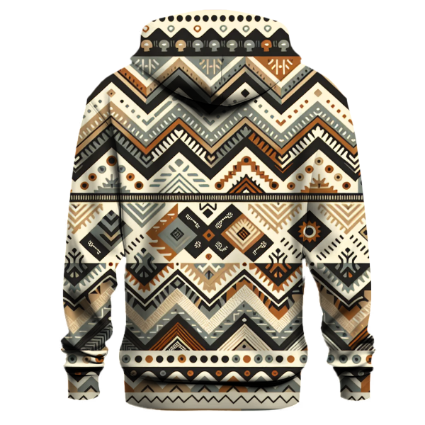 Earthy Tribal Rhythms Hoodie