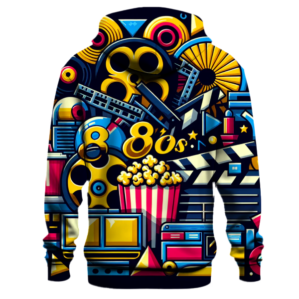 Classic 80s Movie Night Hoodie