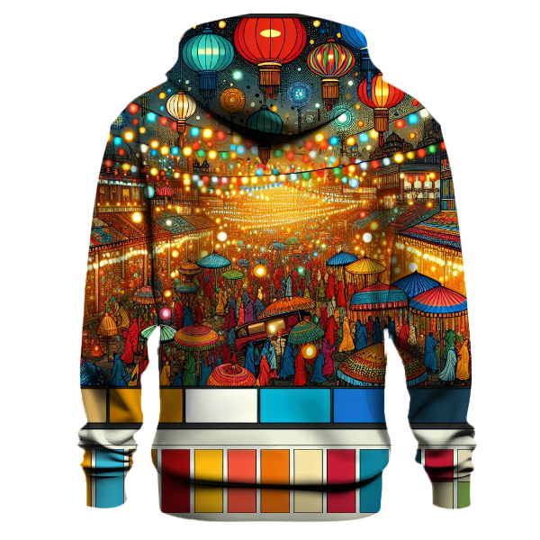 Colorful Festival of Lights Hoodie