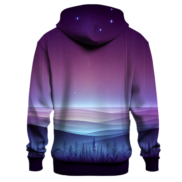 Starlit Lavender Fields Hoodie